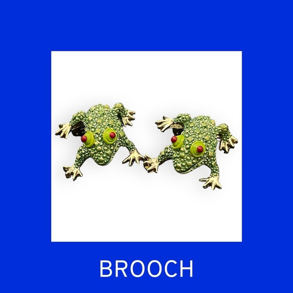 Frog Pin/Brooch Vintage 70’s